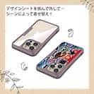 【Compos-Case】赤ワイン　大漁旗スマホケース　ヒラメ