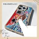 【Compos-Case】赤ワイン　大漁旗スマホケース　ヒラメ