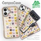 【Compos-Case】暖かい猫の顔