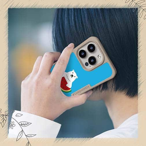 【Compos-Case】シロクマさんとスイカ(wakat)