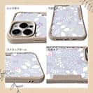 【Compos-Case】春花＆夏花 パープル＆ライトブルー