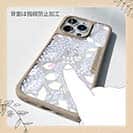 【Compos-Case】春花＆夏花 パープル＆ライトブルー