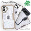 【Compos-Case】春花＆夏花 パープル＆ライトパープル