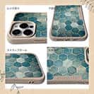 【Compos-Case】トルコタイル風 ブルー