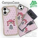 【Pariko】【Compos-Case】恋するん女の子(ピンク) アメコミ