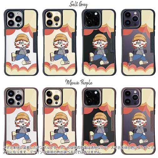 【Pariko】【Compos-Case】スケーターの女の子 アメコミ