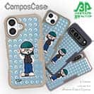 【Pariko】【Compos-Case】ダウンベストの女の子 アメコミ