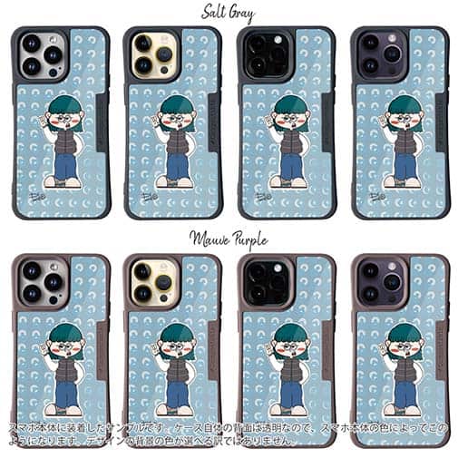 【Pariko】【Compos-Case】ダウンベストの女の子 アメコミ