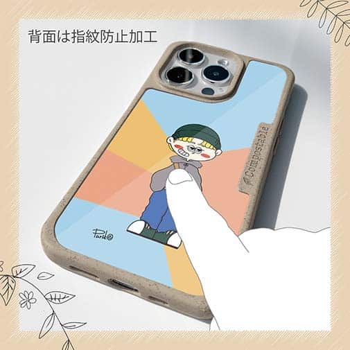 【Pariko】【Compos-Case】金髪の男の子 アメコミ