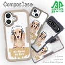 【Compos-Case】ダックスロングヘアだってNo Music No Life