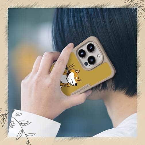 【Compos-Case】イヤイヤ柴犬【赤柴】(wakat)