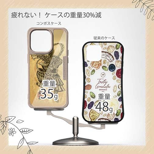 【Compos-Case】【彫姫】第六天魔王　和彫りデザイン