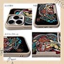 【Compos-Case】【彫姫】騎龍観音（カラー）　和彫りデザイン