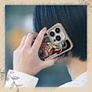 【Compos-Case】【彫姫】騎龍観音（カラー）　和彫りデザイン