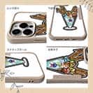 【Compos-Case】【彫姫】ドクロパフェ？（ホワイト）　和彫りデザイン