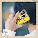 【Compos-Case】【彫姫】I'm lovin'it（イエロー）　和彫りデザイン