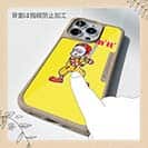 【Compos-Case】【彫姫】I'm lovin'it（イエロー）　和彫りデザイン