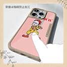 【Compos-Case】【彫姫】I'm lovin'it（ピンク）　和彫りデザイン