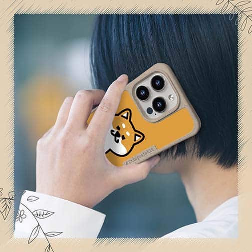 【Compos-Case】【ワカボンド】WAKAMAKAシリーズ 柴犬のシバアカ