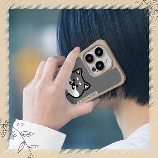 【Compos-Case】【ワカボンド】WAKAMAKAシリーズ 柴犬のシバクロ