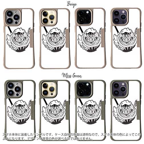 【Compos-Case】【彫姫】弁慶達磨（ホワイト）