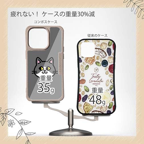 【Compos-Case】【ワカボンド】WAKAMAKAシリーズ 猫のハチワレニャ