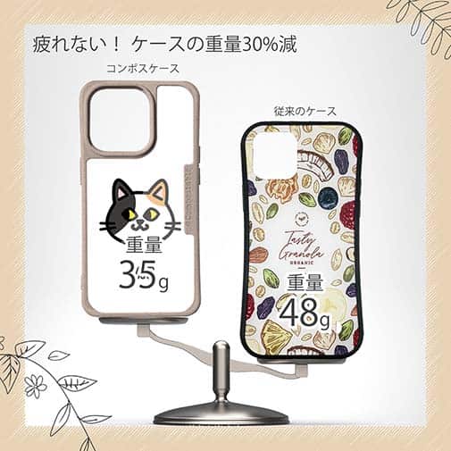 【Compos-Case】【ワカボンド】WAKAMAKAシリーズ 猫のミケニャ