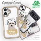 【Compos-Case】マルチーズ＆チワワだってNo Misic No Life