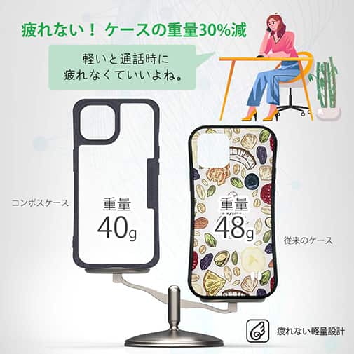 【Compos-Case】コンポスケース iPhone15専用