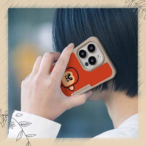 【Compos-Case】【ワカボンド】WAKAMAKAシリーズ おさるのウキキック