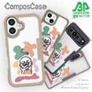 【Pariko】【Compos-Case】ステッカー風カラフル女の子ver