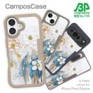 【Compos-Case】オイルペイントフラワー