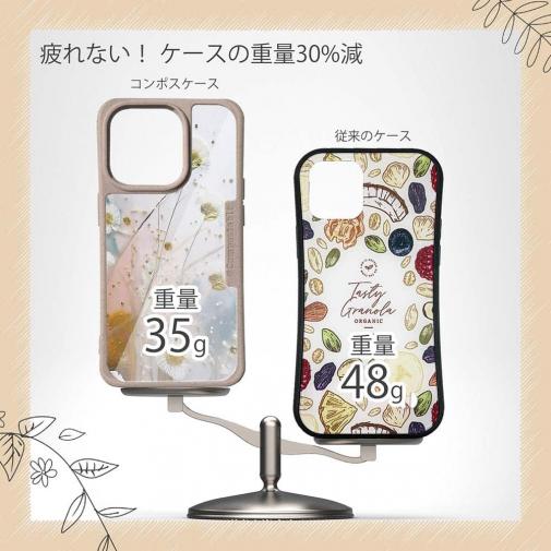 【Compos-Case】オイルペイント  スモールフラワー