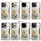 【Compos-Case】オイルペイント  グリーンフラワー