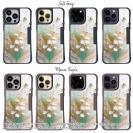 【Compos-Case】オイルペイント  グリーンフラワー