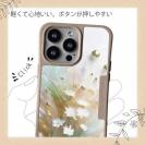 【Compos-Case】オイルペイント  グリーンフラワー