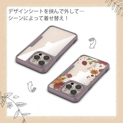 【Compos-Case】フラワーフレーム ビンテージ