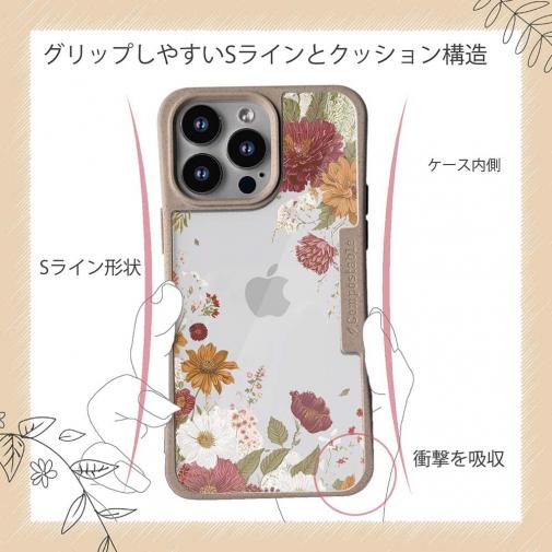 【Compos-Case】フラワーフレーム ビンテージ