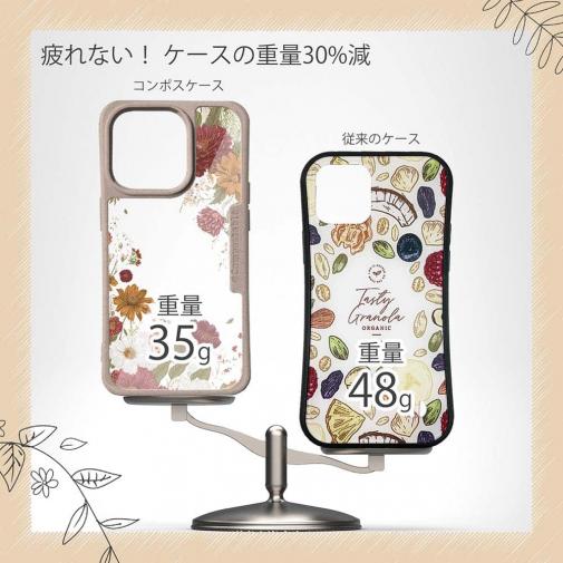 【Compos-Case】フラワーフレーム ビンテージ