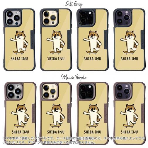 【Compos-Case】【ワカボンド】WAKAMAKAシリーズ 柴犬スケボー_赤柴