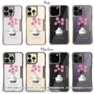 【Compos-Case】北欧デザイン ピンクの花