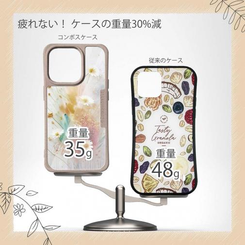 【Compos-Case】オイルペイント 春の花びら