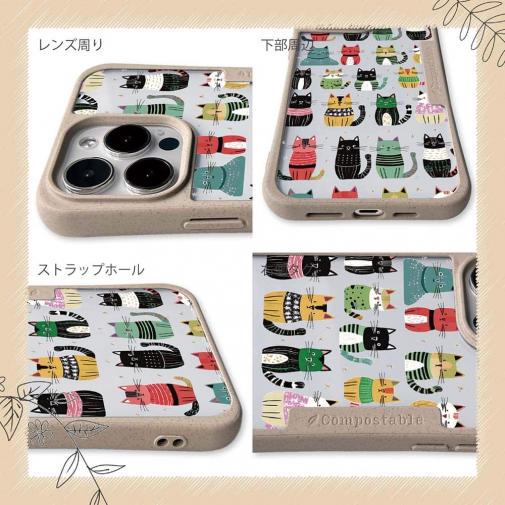 【Compos-Case】北欧デザイン いろいろな猫