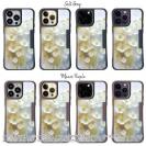 【Compos-Case】オイルペイント 黄色と青の花畑