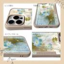 【Compos-Case】オイルペイント 青い花