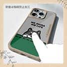 【Compos-Case】何か気になる柴犬_黒柴(wakat)