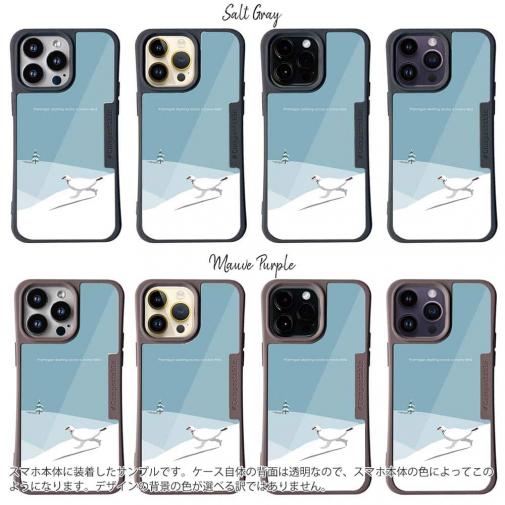 【Compos-Case】【FISH MAN】山シリーズ「雷鳥／冬のオス　雪原ダッシュ！」