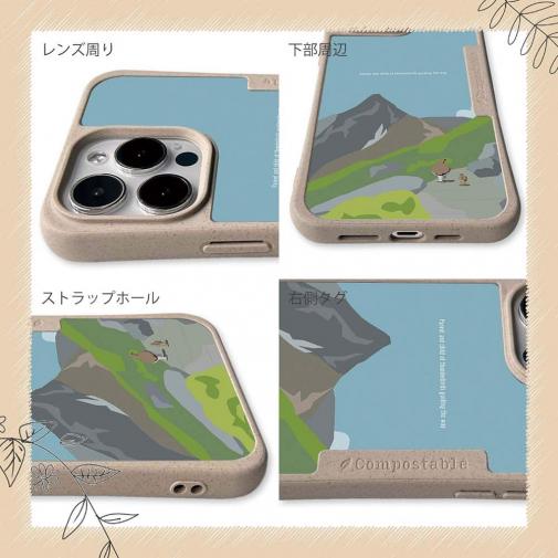 【Compos-Case】【FISH MAN】山シリーズ「雷鳥／夏親子」