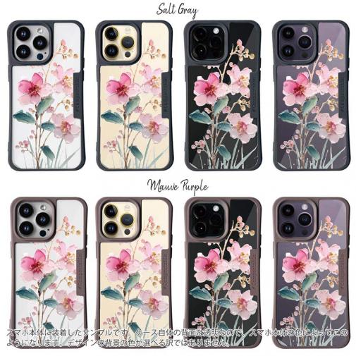 【Compos-Case】日本の花画風 ピンク