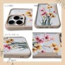 【Compos-Case】日本の花画風 イエロー